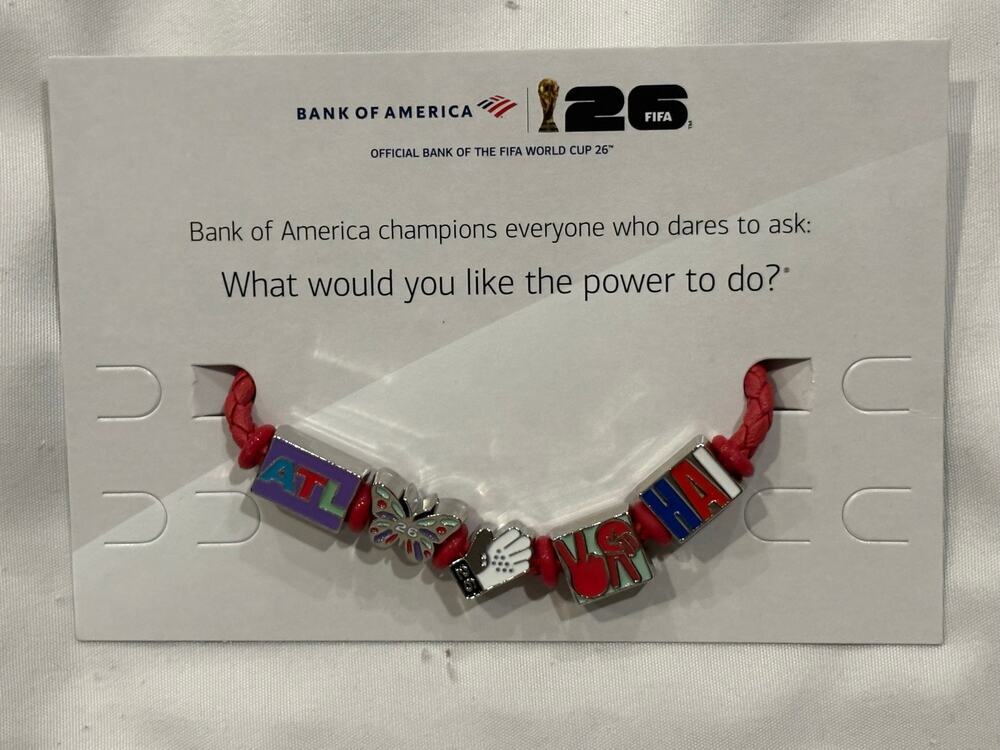 FIFA 2026 Custom Haiti Atlanta Bracelet Small